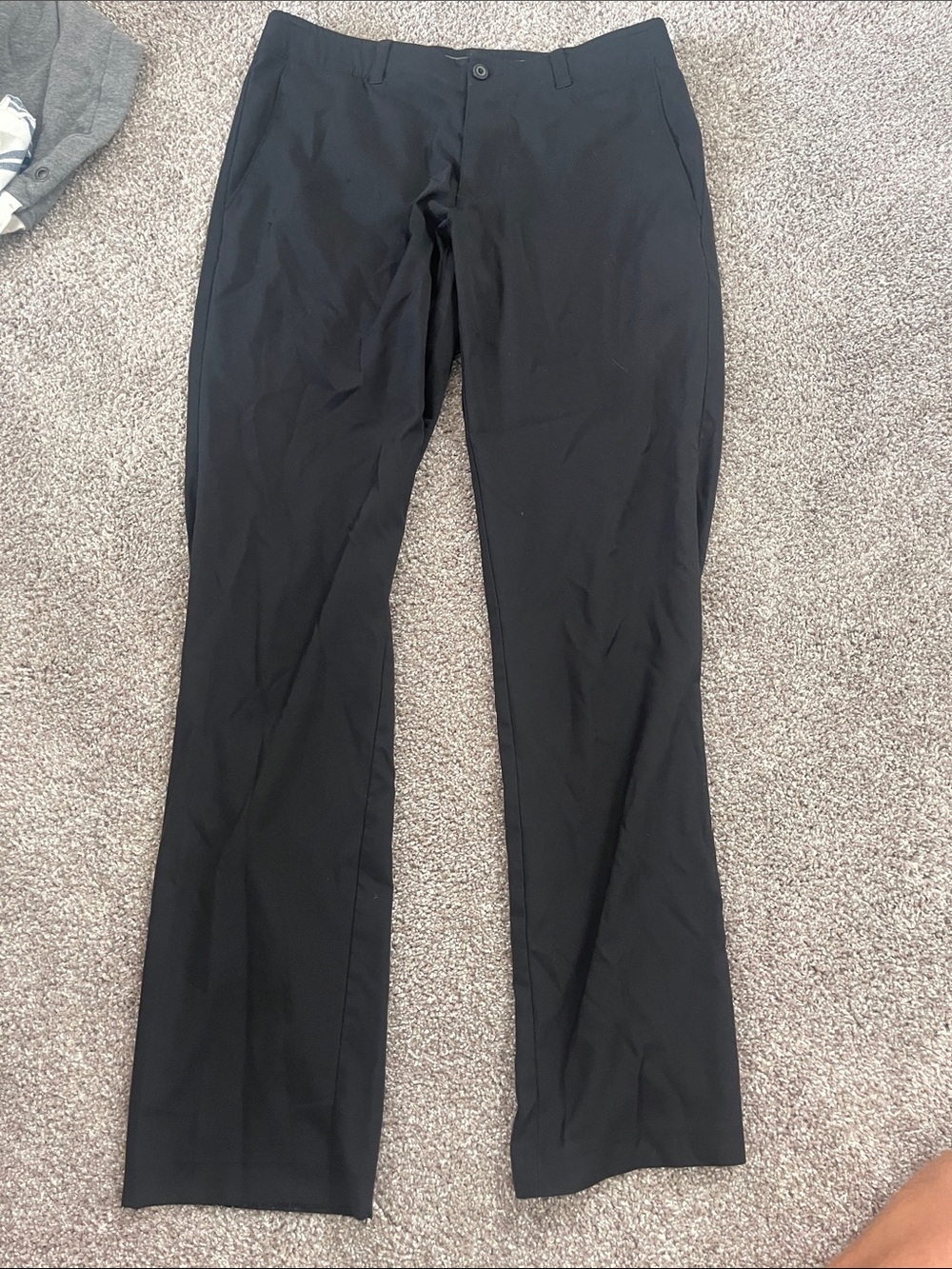 PGA Tour Men's Black Dress Pants